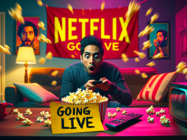 find out if netflix is going live and why traditional networks should be worried! discover the potential impact on the entertainment industry.