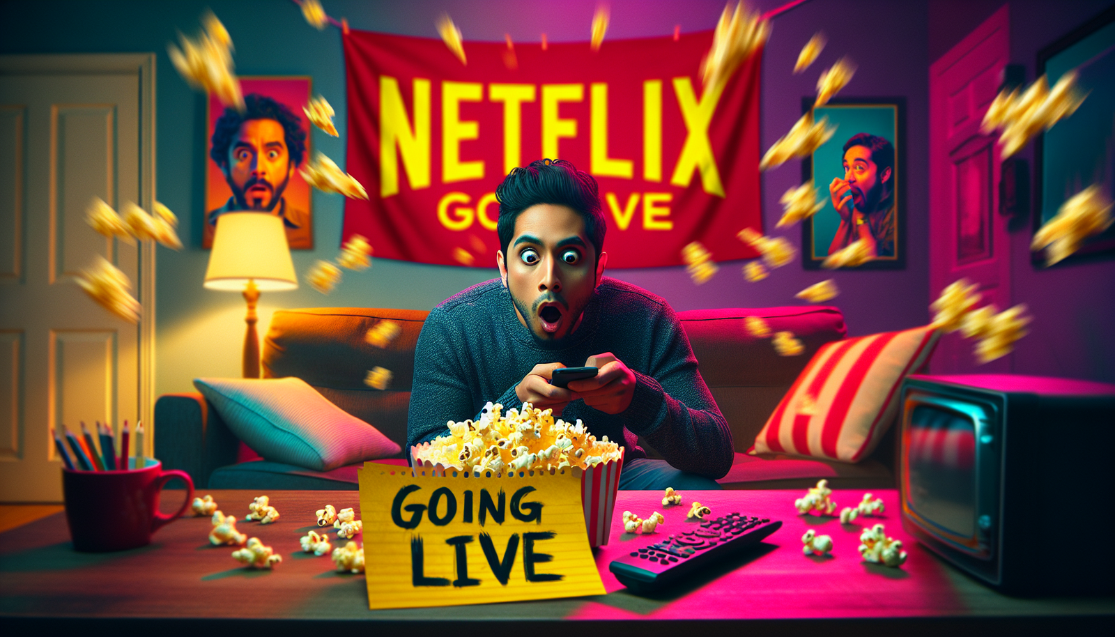 find out if netflix is going live and why traditional networks should be worried! discover the potential impact on the entertainment industry.