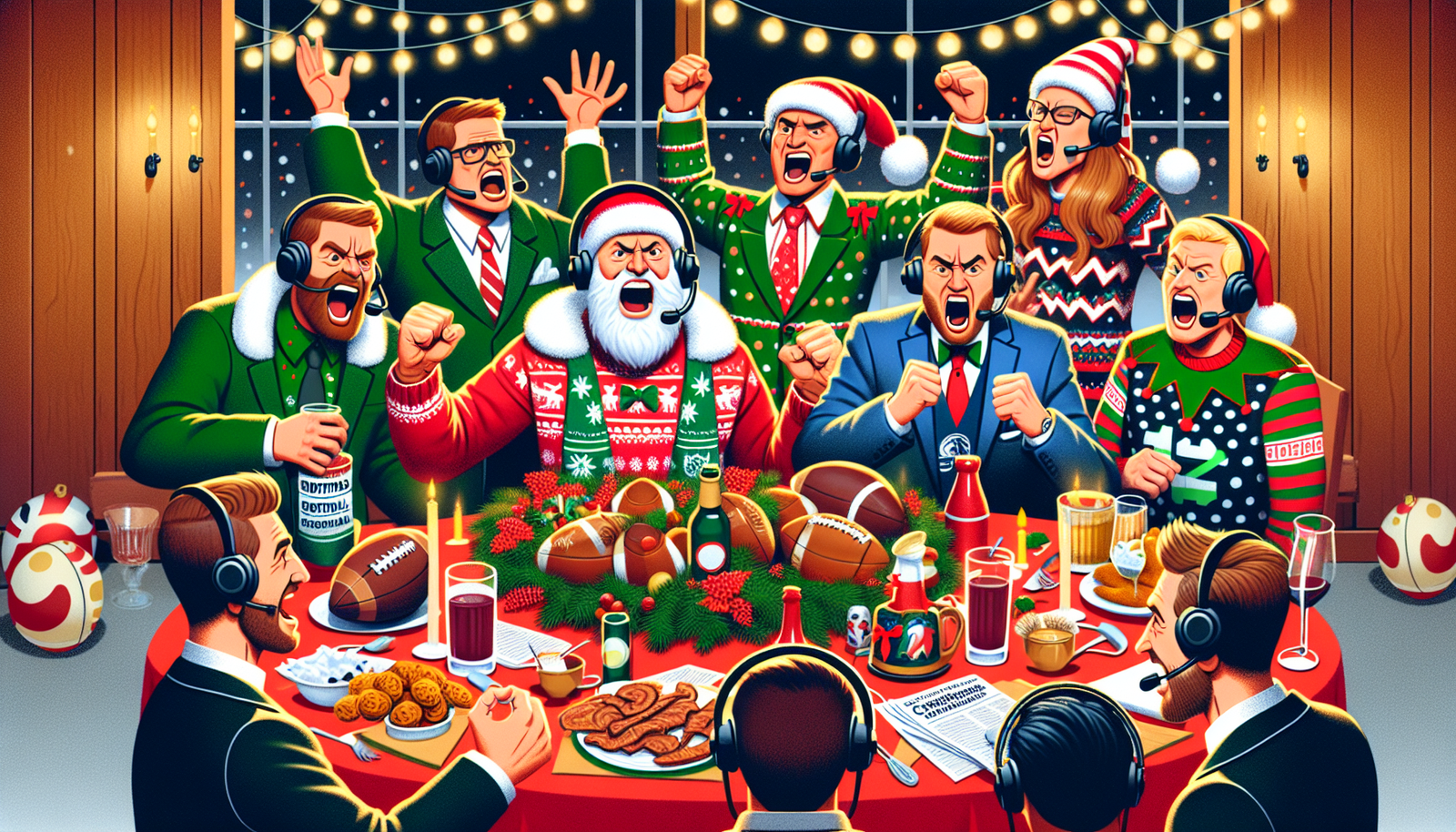 discover who will reign as the ultimate commentator for netflix's exciting christmas nfl games and join the festive fun!