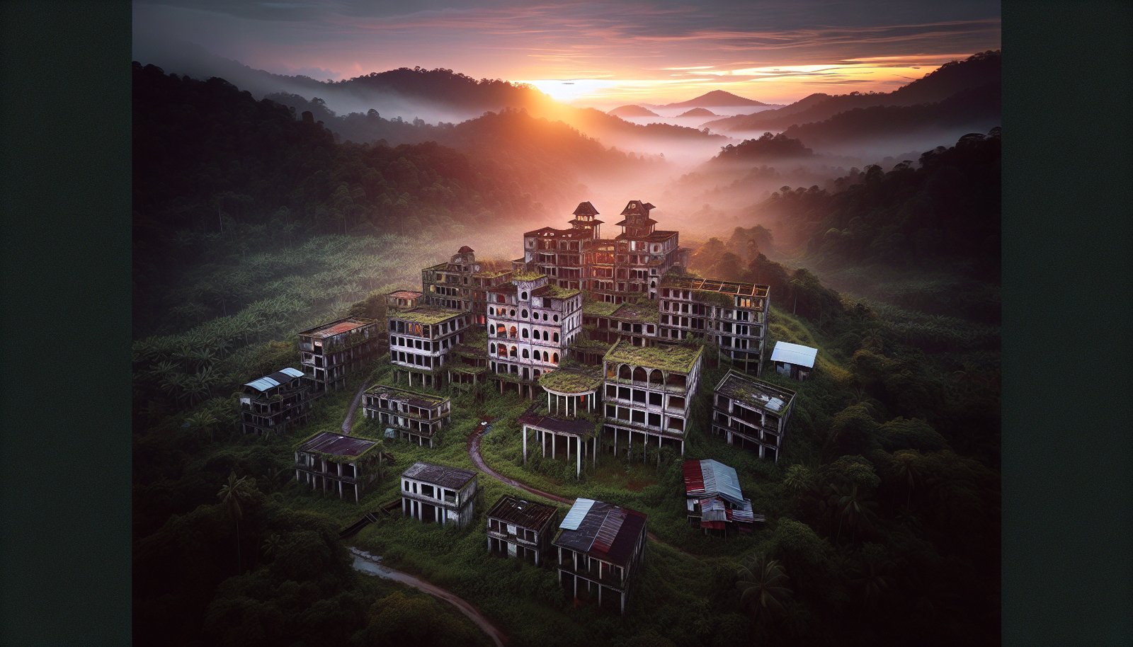 explore the mystery of malaysia's $100 billion ghost town and its potential as a top netflix filming location.